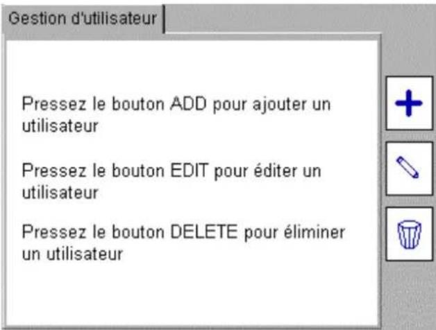 Megger PAT420 - Pour ajouter un code pin à un compte: - 1