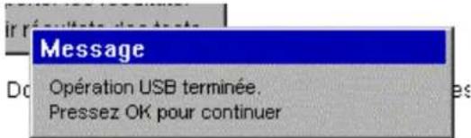 Megger PAT420 - Exporter des résultats dans un fichier CSV - 2