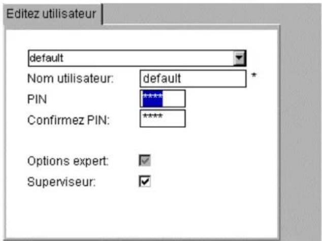 Megger PAT420 - Pour changer un code PIN: - 1