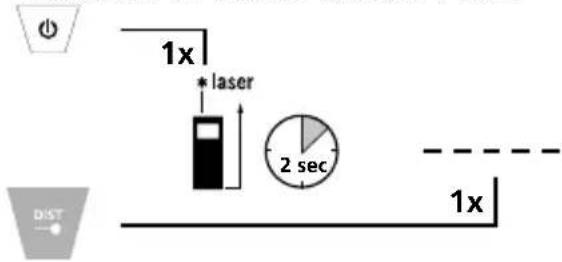Laserliner LaserRangeMaster T2 - Mesure de la longueur : - 1
