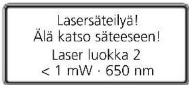 Laserliner DistanceCheck - Turvallisuusohjeet - 2