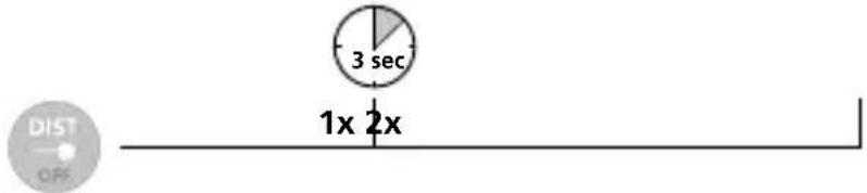 Laserliner DistanceCheck - Pomiar ciagly: - 1