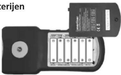 Laserliner SoundTestMaster - Plaatsen van de batterijen - 1