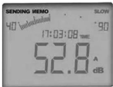 Laserliner SoundTestMaster - Opgeslagen gegevens overdragen (SEND MEMORY) - 2