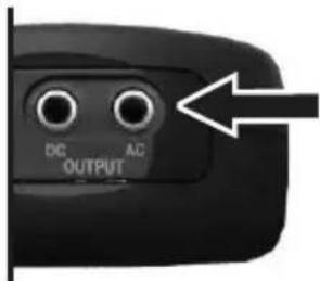 Laserliner SoundTestMaster - Výstup DC / AC - 1