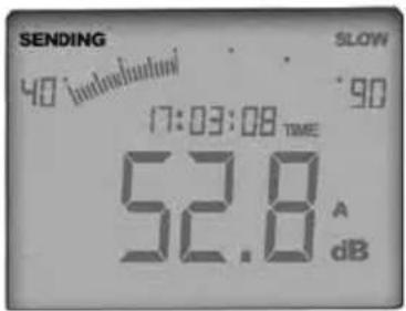 Laserliner SoundTestMaster - Real time recording (SEND DATA) - 1