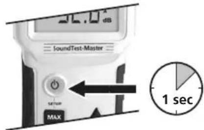 Laserliner SoundTestMaster - Nätadapterdrift - 1