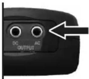 Laserliner SoundTestMaster - DC/AC-lähtö - 1