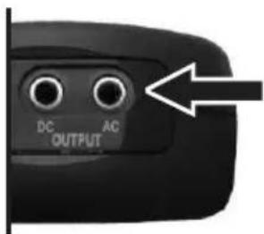Laserliner SoundTestMaster - Uscita DC/AC - 1