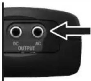 Laserliner SoundTestMaster - DC/AC-utgång - 1