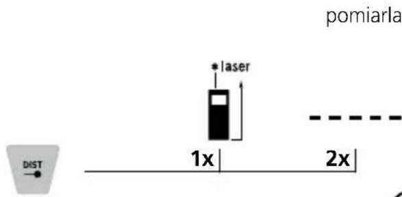 Laserliner LaserRangeMaster T7 - Przełączanie funkcji pomiaru: - 3