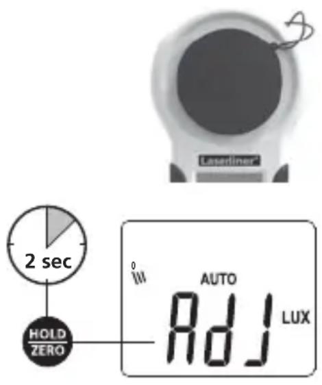Laserliner LuxTestMaster - Funzione di azzeramento - 1