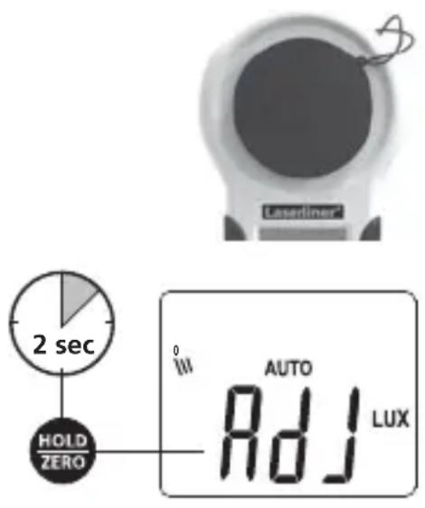 Laserliner LuxTestMaster - Nulafstellingsfunctie - 1