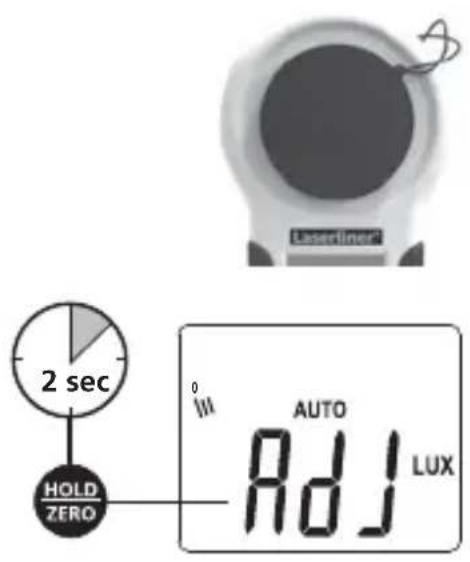 Laserliner LuxTestMaster - 8Función de ajuste a cero - 1
