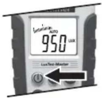 Laserliner LuxTestMaster - Enonciation des touches - 1