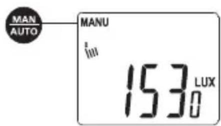 Laserliner LuxTestMaster - Measuring range (manual/automatic) - 2