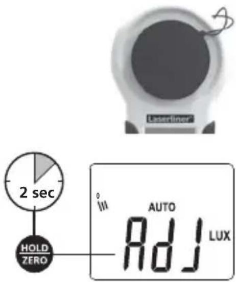 Laserliner LuxTestMaster - 8Funkcja wyrównania zera - 1