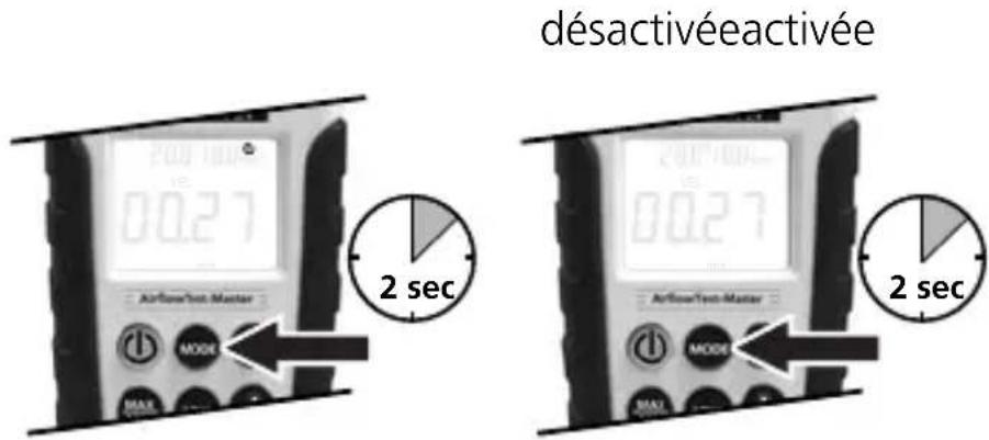 Laserliner AirflowTestMaster - Mise en place de la pile - 3