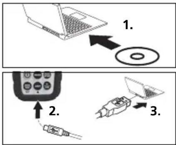 Laserliner AirflowTestMaster - USB-Übertragung - 1