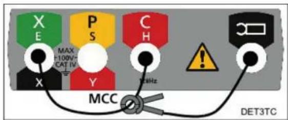 Megger DET3TC - Étalonnage de la pince MCC CLAMP (DET3TC, DET4TC2 et DET4TCR2) - 2