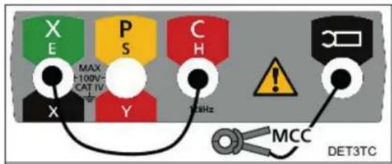Megger DET3TC - Étalonnage de la pince MCC CLAMP (DET3TC, DET4TC2 et DET4TCR2) - 1