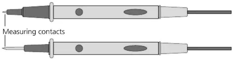 Measuring contacts