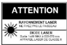 Extech EX830 - Avertissements - 1