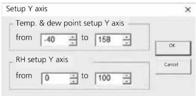 Laserliner ClimaData Box - Setup Y axis - 1