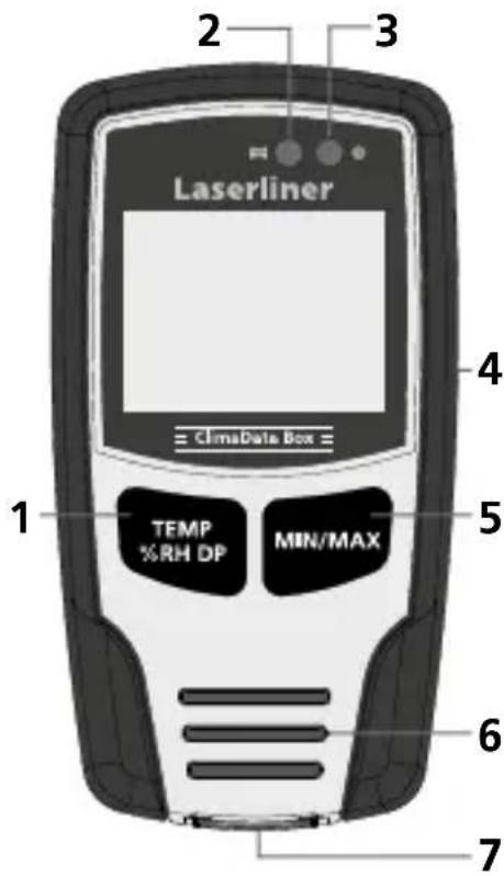Laserliner ClimaData Box - Opmerkingen inzake onderhoud en reiniging - 1