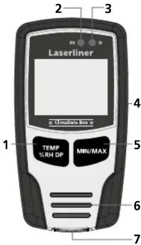 Laserliner ClimaData Box - Remarques concernant la maintenance et l'entretien - 1