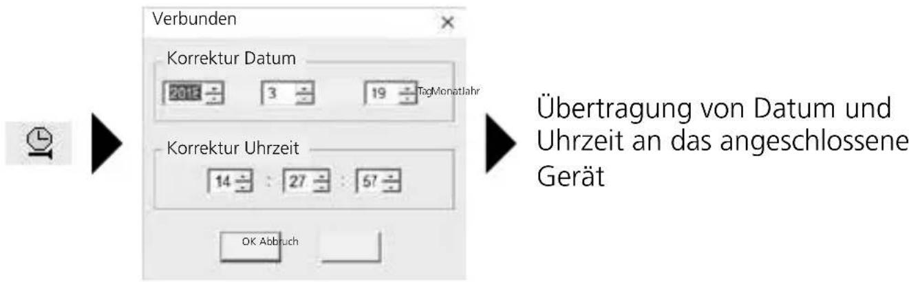 Laserliner ClimaData Box - Datum / Uhrzeit einstellen - 1