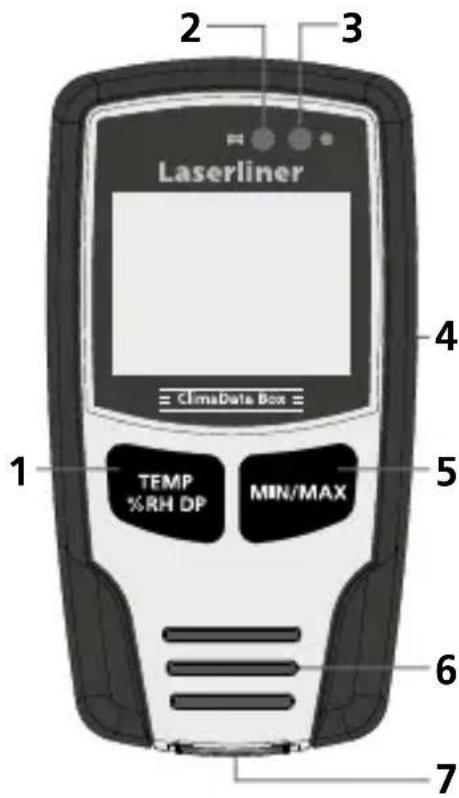 Laserliner ClimaData Box - Information on maintenance and care - 1