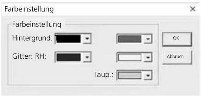 Laserliner ClimaData Box - Farbeinstellung - 1