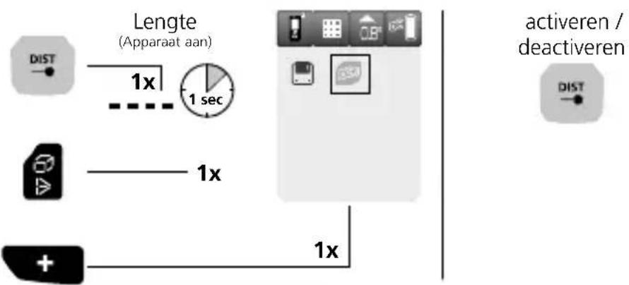 Laserliner LaserRangeMaster Gi7 Pro - Geheugenfunctie: - 4