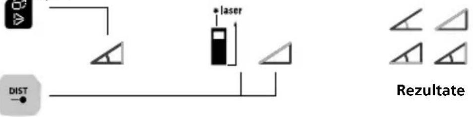 Laserliner LaserRangeMaster Gi7 Pro - Funcția pentru unghiuri 1: - 1