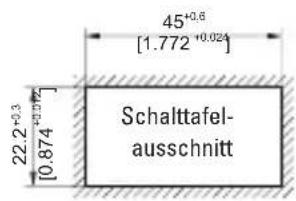 Kübler Codix 534 - Abmessungen/Dimensions/Dimensions/Dimensioni/Dimensiones - 2