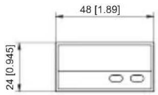 Kübler Codix 534 - Abmessungen/Dimensions/Dimensions/Dimensioni/Dimensiones - 1