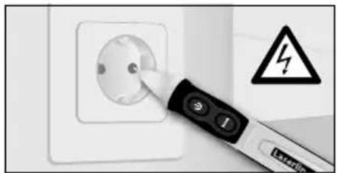 Laserliner ActiveFinder XP - Lokalisera elektriska spänningar - 2