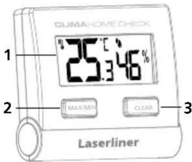 Laserliner ClimaCheck - Τοποθέτηση μπαταρίας - 2