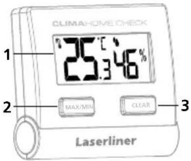 Laserliner ClimaCheck - Batterie einlegen - 2