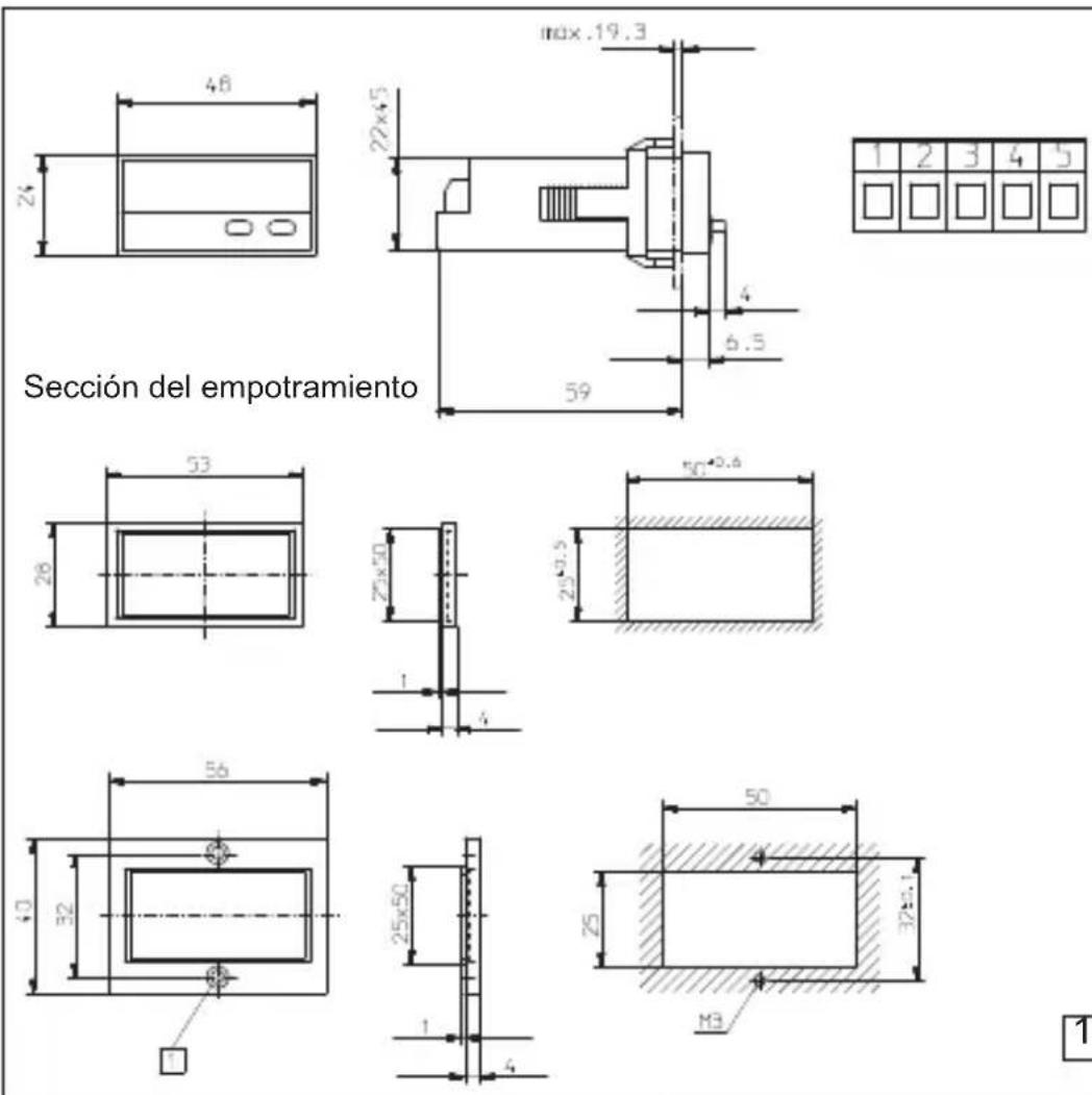 Kübler Codix 523 - Dimensiones - 1