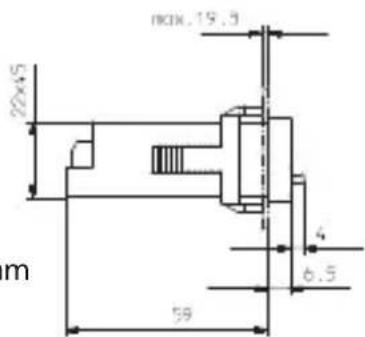 Kübler Codix 523 - Dimensions: - 2