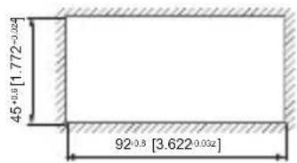 Kübler Codix 543 - Dimensions: - 2