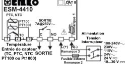 Emko ESM7710 - Câblage électrique - 1