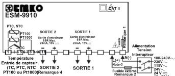 Emko ESM9910 - Câblage électrique - 6