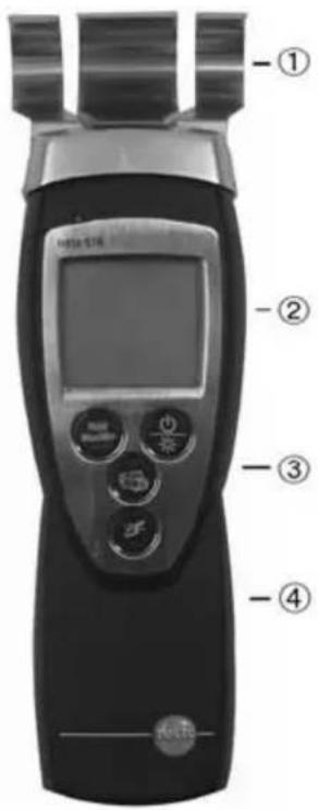 Testo 616 - Afisaj si elemente de comanda - 1