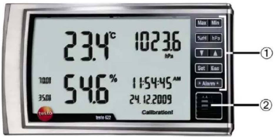 Testo 622 - Vue d'ensemble - 1
