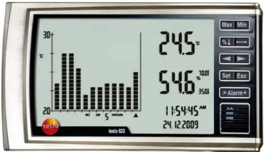 Testo 623 - Enregistreur de comportement ambiant - 1