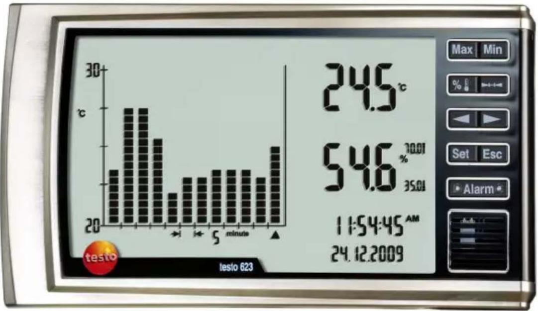 Testo 623 - Registrar de Condiciones Ambientales - 1
