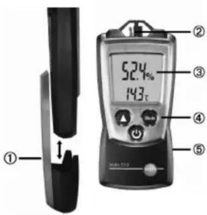 Testo 610 - Auf einen Blick - 1